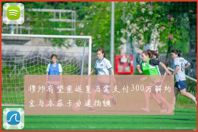 穆帅有望重返皇马需支付300万解约金与本菲卡分道扬镳
